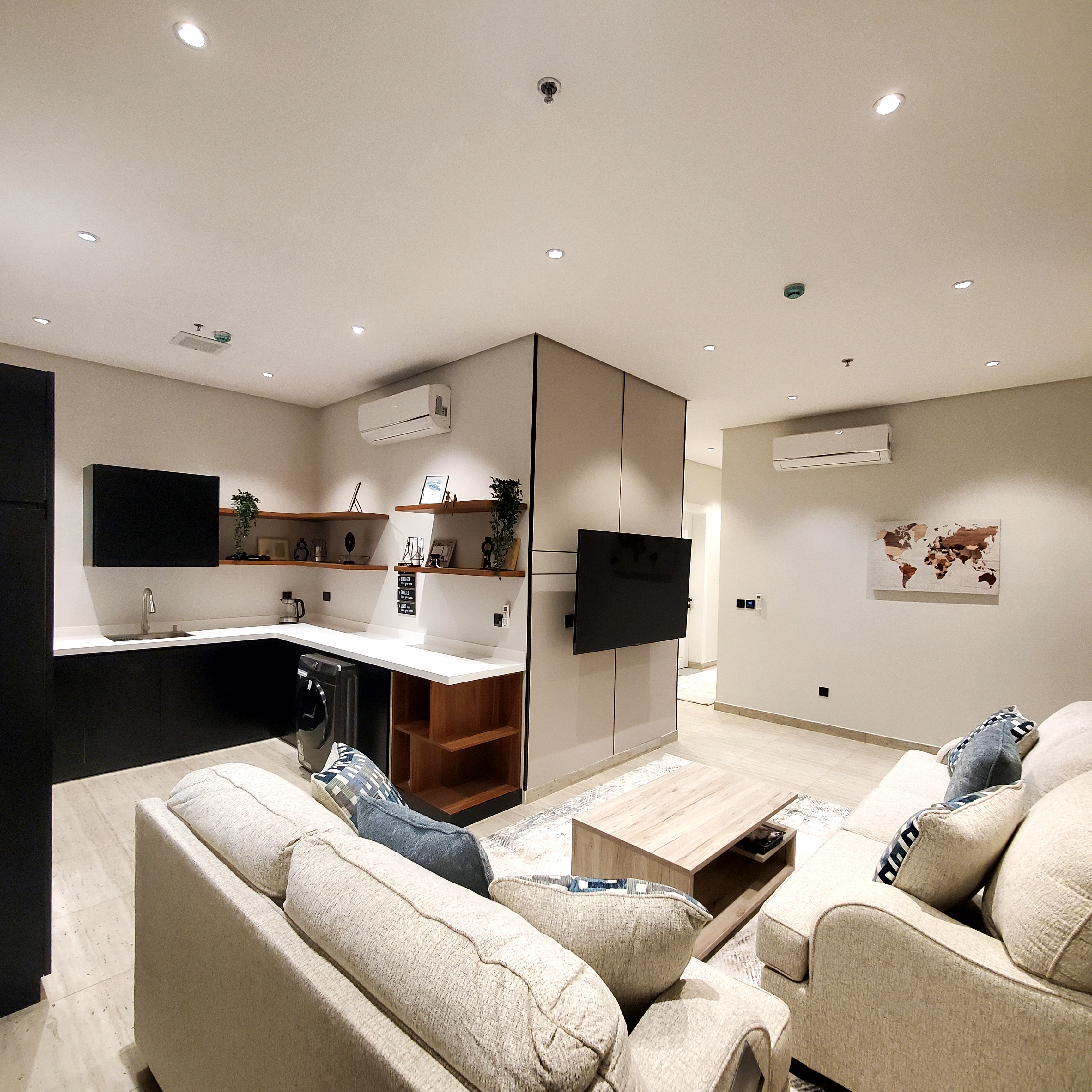 شقة 2 غرف في النرجس 1