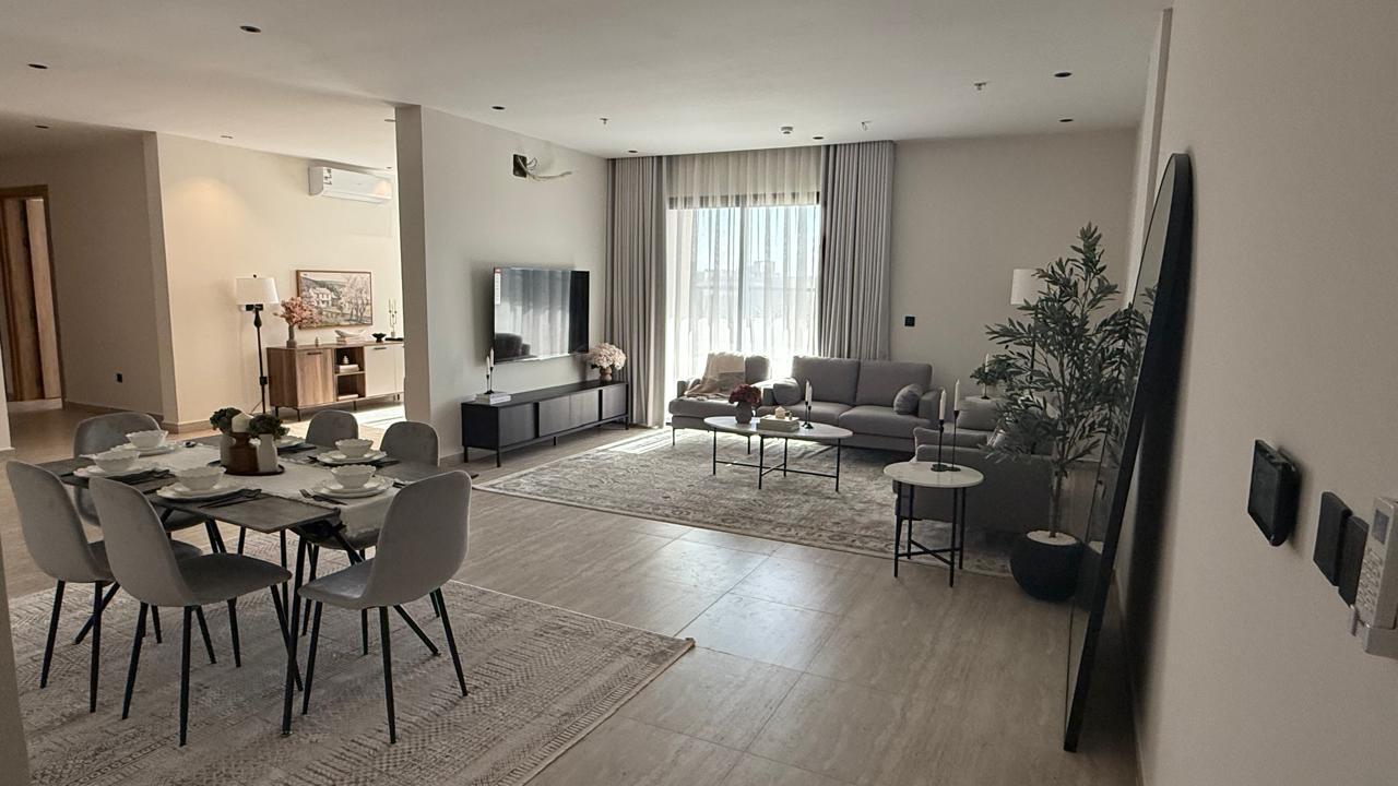 شقة 3 غرف في النرجس 1