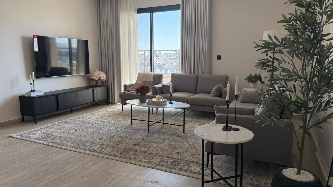 شقة 3 غرف في النرجس 2