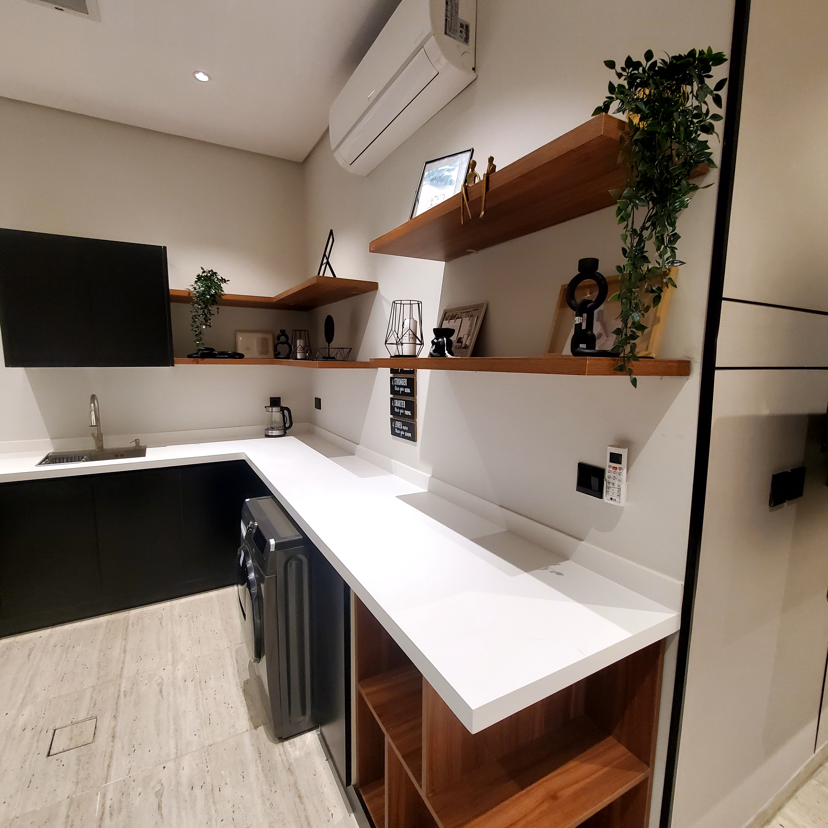 شقة 2 غرف في النرجس 3